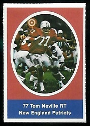 1972 Sunoco Stamps      366     Tom Neville